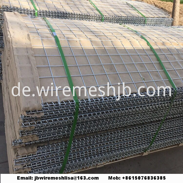 Defensive Bastion Hesco Barriers For Military Sand Wall